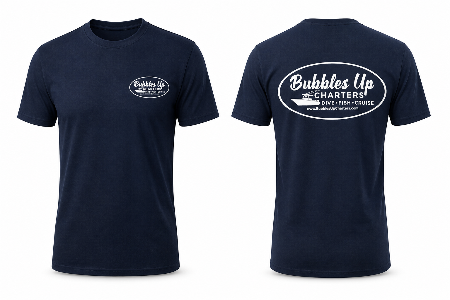 Bubbles Up Cotton T-Shirt