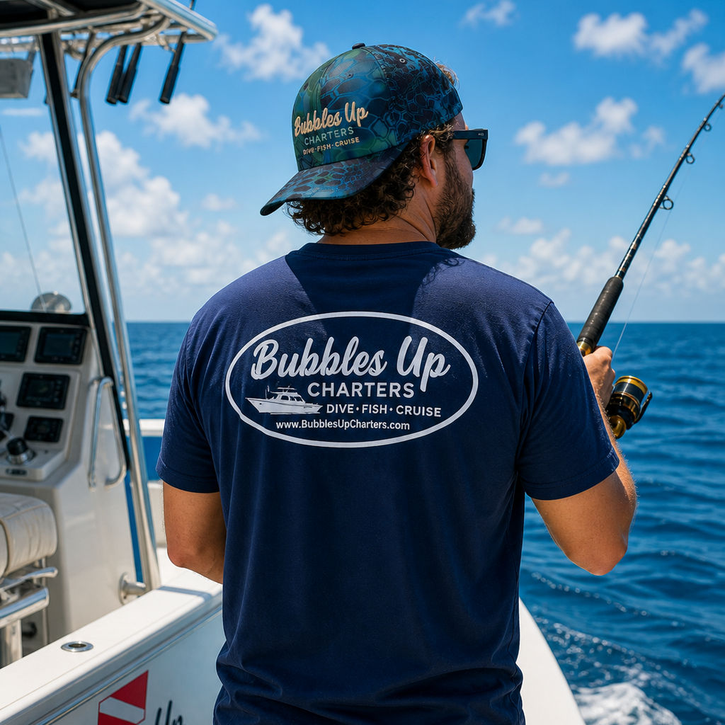 Bubbles Up Cotton Tee