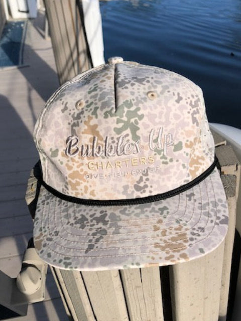 Hats  Camo and Brim rope headware