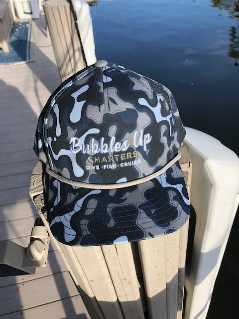 Hats  Camo and Brim rope headware