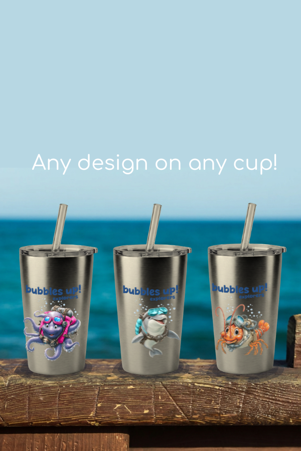 12 oz Bubbles Up Kids Cup