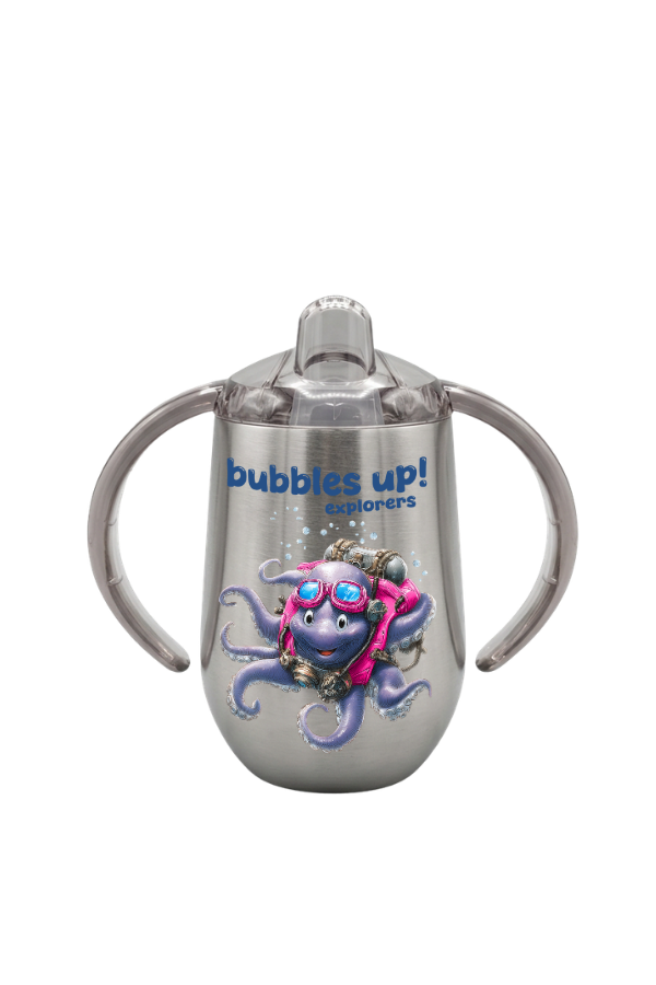 8 oz Bubbles Up Kids Sippy Cup